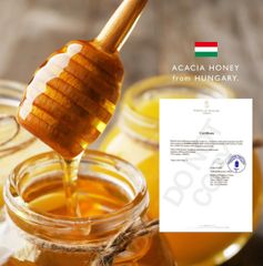 MYHONEY マイハニー からだにやさしいアカシアはちみつ(300g)蜂蜜 純粋生ハチミツ ハンガリー 非加熱 無添加 無農薬 お返し お祝い ギフト プレゼント 贈り物