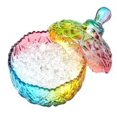 UTST 天然石 さざれ石 浄化皿 パワーストーン 細石 セット 浄化用 入れ物 置物 風水 (水晶200) [水晶200]