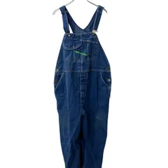 KEY デニムオーバーオール W44 ブルー キー ワークウェア サロペット 古着卸 アメリカ仕入 a707-5555