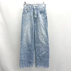 ◇ Θ AZUL BY MOUSSY アズールバイマウジー デニムパンツ サイズS ブルー系 レディース E  【1505290008549】
