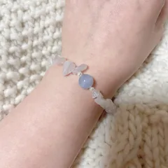 パワーストーンブレスレット 天然石 14cm