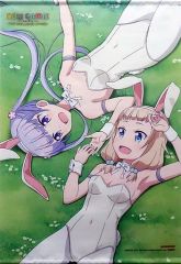 [중고] 태피스트리 료풍 아오바 & 벚꽃 네네 B2 태피스트리 [PS4/PS Vita 소프트 NEW GAME! -THE CHALLENGE STAGE!-] 게이머즈 구입 특전