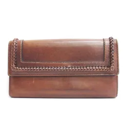 グッチ GUCCI 長財布 ロングウォレット フラップ レザー 267535 0959 イタリア製 ブラウン ■ECS