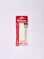 (Wilson) グリップテープ【2025年3月モデル】PRO OVERGRIP WHITE 1PK