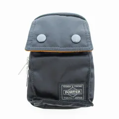 ポーター PORTER TANKER POUCH ミニポーチ 小物入れ 黒 ブラック /UO ■ADのサムネイル