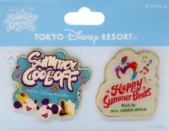 【中古】バッジ・ピンズ ミッキーマウス＆ミニーマウス＆ドナルドダック サマー・クールオフ ピンバッジセット 「ディズニー」 東京ディズニーリゾート限定