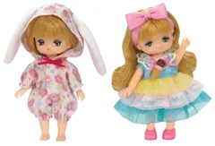 リカちゃん ドレス LW-21 ミキちゃんマキちゃんドレスセット うさちゃんパジャマとアイスクリームドレスのサムネイル