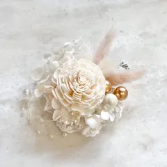 入園式　入学式　卒業式　卒園式　コサージュ　ドライフラワー　プリザーブドフラワー