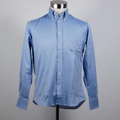 【美品】INDIVIDUALIZED SHIRTS (インディヴィジュアライズドシャツ) アメリカ製 ロイヤルオックスフォード　ボタンダウンシャツ Size:14 1/2-32