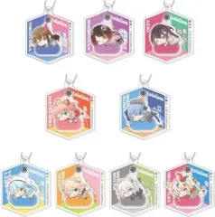 【中古】キーホルダー 全9種セット 「バーチャルYouTuber ホロライブ ぷらぷらアクリルキーホルダー はぐみーつ A BOX」