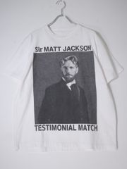 JACKSON MATISSEジャクソンマティス 2025SS Sir MATT JACKSON 1991 Soccer Tシャツ新品【M】【MTSA78205】