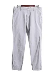 【お得なクーポン配布中!】 ポロ ラルフローレン チノ パンツ メンズ 35 32 / POLO スラックス ノータック スリム ストレート ポロチノ チノパン ストレッチ コットン