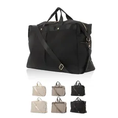 【軽量×大容量×便利な3way】 ボストンバッグ レディース スポーツバッグ 旅行バッグ 旅行かばん 小さめ 軽量 キャリーオンバッグ 機内持ち込み バッグ 底鋲付き 一泊旅行 入院用バッグ L ブラック 黒