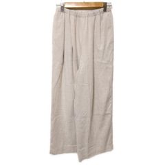 ENFOLD(エンフォルド) パンツ サイズ38 M レディース - ベージュ フルレングス