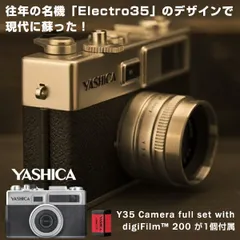 購入の割引 YASHICA digiFilm Camera Y35 クラシック カメラ - カメラ