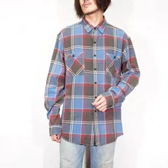USA VINTAGE Polo by Ralph Lauren CHECK PATTERNED HEAVY FLANNEL SHIRT/アメリカ古着ポロバイラルフローレンチェック柄ヘビーフランネルシャツ