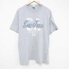 XL/古着 フルーツオブザルーム 半袖 ビンテージ Tシャツ メンズ 00s サンジョー 大きいサイズ クルーネック グレー 霜降り 25jul07 中古