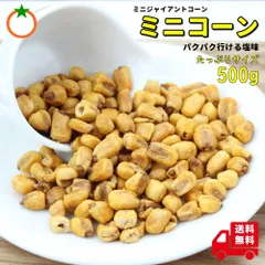 ミニコーン しお味 たっぷりサイズ500g ミニジャイアントコーン メール便発送のサムネイル
