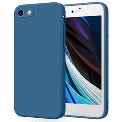 【在庫セール】第3世代 、第2世代 SE ケース、 iPhone7 / 8 ケース iPhone バンパー 衝撃吸収 レンズ保護 傷つけ防止 YGTBSR iPhone SE3/SE2/7/8用カバー (ネイビーブルー 4.7インチ)