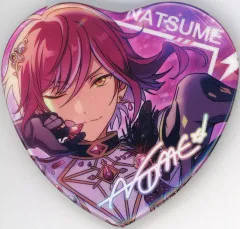 【中古】バッジ・ピンズ 逆先夏目(ジュエルキャンディ) 「あんさんぶるスターズ! 願望ホログラムハート缶バッジ Switch」 中国限定