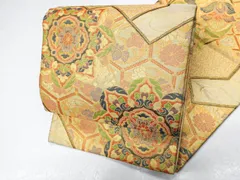 極美品】西陣帯地創作家 伝統工芸士「上村良一氏作」名物裂紹肥