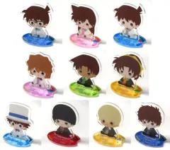 【中古】アクリルスタンド・アクリルパネル 全10種セット アクリルスタンド 「セガラッキーくじONLINE 名探偵コナン -White＆Black-」 D賞