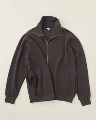 FilMelange フィルメランジェ DARRELL2 DUOFOLD HONEYCOMB charcoal black ダレル ハーフジップ プルオーバーのサムネイル