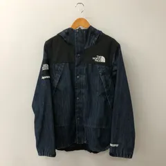 【中古品】Supreme シュプリーム × THE NORTH FACE ザ ノースフェイス 別注 コラボ 15SS DENIM DOT SHOT JACKET NP01540I デニム ドットショットジャケット【149-250731-kk-13-tei】