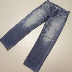 j856★ Levi's リーバイス 503 ダメージ ジーンズ ユーズド加工 W33 ★ 古着 デニムパンツ