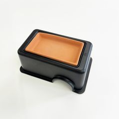 爬虫類 シェルター BH-2  バルク品 3点セット ノーブランドシェルター  シェルター+素焼き水入れ+プラスチック水入れの3点セット
