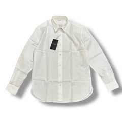 国内正規 未使用品 SAINT LAURENT PARIS ユニフォームプレーンシャツ ワイシャツ ドレスシャツ サンローラン 638427 ホワイト 38 94469A6