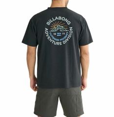 2025春夏 新品【BILLABONG/ビラボン】 ROCKIES Tシャツ 【OVER FIT】 BLK メンズ BF01A217