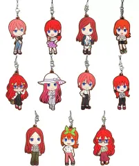 【中古】キーホルダー 全11種セット ラバーキーホルダー 「一番くじ 映画 五等分の花嫁 ～秘密の相乗り～」 N賞