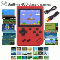 ミニ 携帯型 マカロン ゲームプレーヤー 400 in 1レトロゲームコンソール 8ビット 2.4インチ カラーLCD