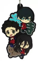 【中古】キーホルダー 糸師凛＆蟻生十兵衛＆時光青志 ぎゅっきゃらラバーキーホルダー～二次選考～vol.1 「ブルーロック」