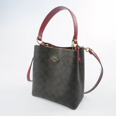 【姫路東店】 中古 COACH | コーチ 2wayバッグ スモールタウンバケット 2312 シグネチャーPVC 【122】