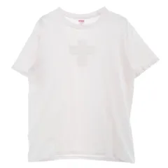 Supreme シュプリーム 20AW Cross Box Logo Tee クロス ボックス ロゴ 半袖 Tシャツ オフホワイト系 M【中古】