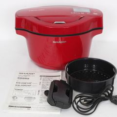 シャープ ヘルシオ ホットクック KN-HW16F-R 無水調理鍋 レッド