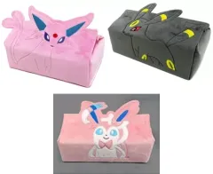 【中古】ティッシュケース・ティッシュカバー 全3種セット プレミアムティッシュボックスカバー～エーフィ/ブラッキー/ニンフィア～ 「ポケットモンスター」