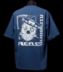 RealMinority リアルマイノリティー Tシャツ (mariachi) 9.1oz LooseFit T-shirt カラー：ミッドナイトブルー 5,980円(内税)