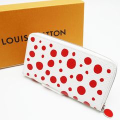 ルイヴィトン　LV×YK ジッピー・ウォレット　ラウンドファスナー長財布　エピ　草間彌生コラボ　日本限定カラー　M81961