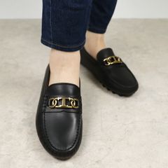 お値下げTOD'S レザー ローファー ドライビングシューズ ブラック