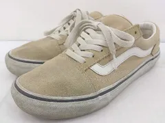 ◇ VANS ヴァンズ オールドスクール V36CF スニーカー シューズ サイズ23.5㎝ ベージュ系 レディース  【中古】 【1204200003451】