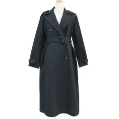theory luxe セオリーリュクス コットン 綿 ナイロン アウター コート トレンチ ロング ダブルブレスト ベーシック 23春夏 おしゃれ シンプル 無地 きれいめ 大人女子 ブランド 上品のサムネイル