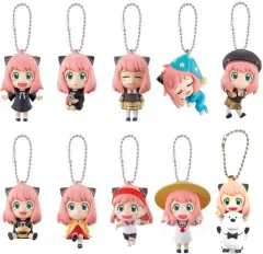 【中古】食玩 キーホルダー 全10種セット 「SPY×FAMILY マスコット ～アーニャがいっぱい～」
