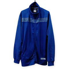 adidas climalite トラックジャケット　青　【A25】
