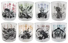 【中古】マグカップ・湯のみ 全8種セット 名言グラスコレクション 墨式 「一番くじ ワンピース 覇ノ躍動」 J賞