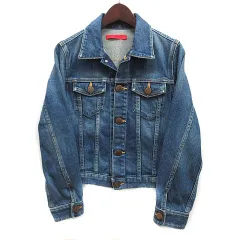 【美品】デニムジャケット　Gジャン　インディゴ　REDCARD レッドカード 楽天市場】RED CARD レッドカード Trucker Jacket サードタイプ