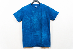 A090「藍染め専門店が手掛ける藍染」メンズ　半袖　Tシャツ