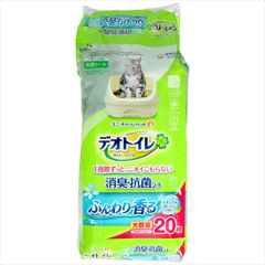 320枚 デオトイレ ナチュラルソープの香り 20枚入り×16袋 ペットシート
